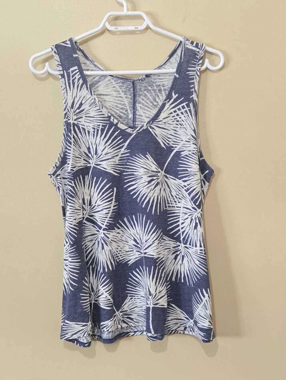Gap Linen Blend Tank Top
